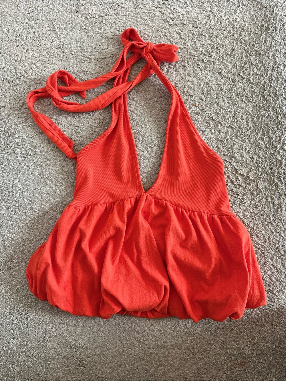 Free People Page Halter Top Small